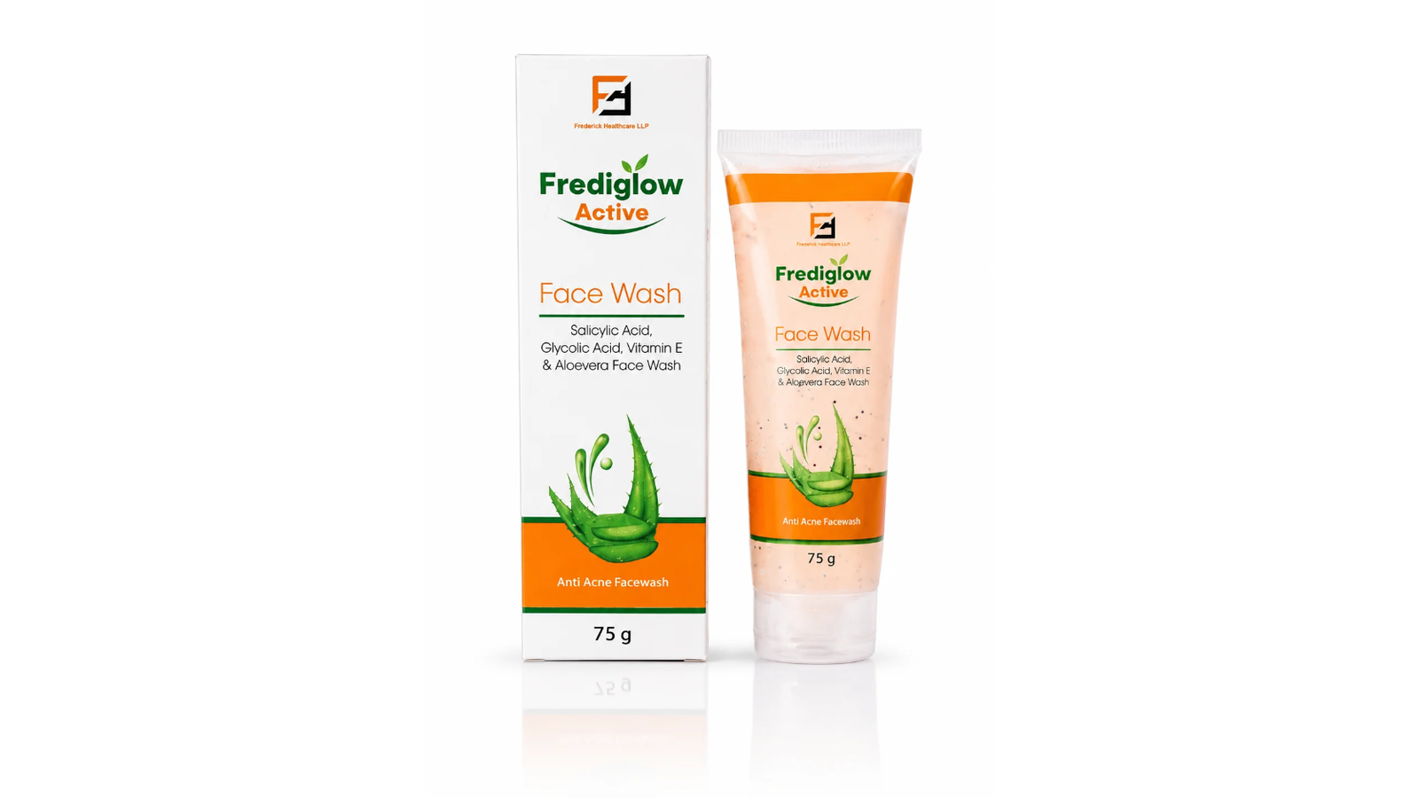 FREDIGLOW ACTIVE FACE WASH pack shot