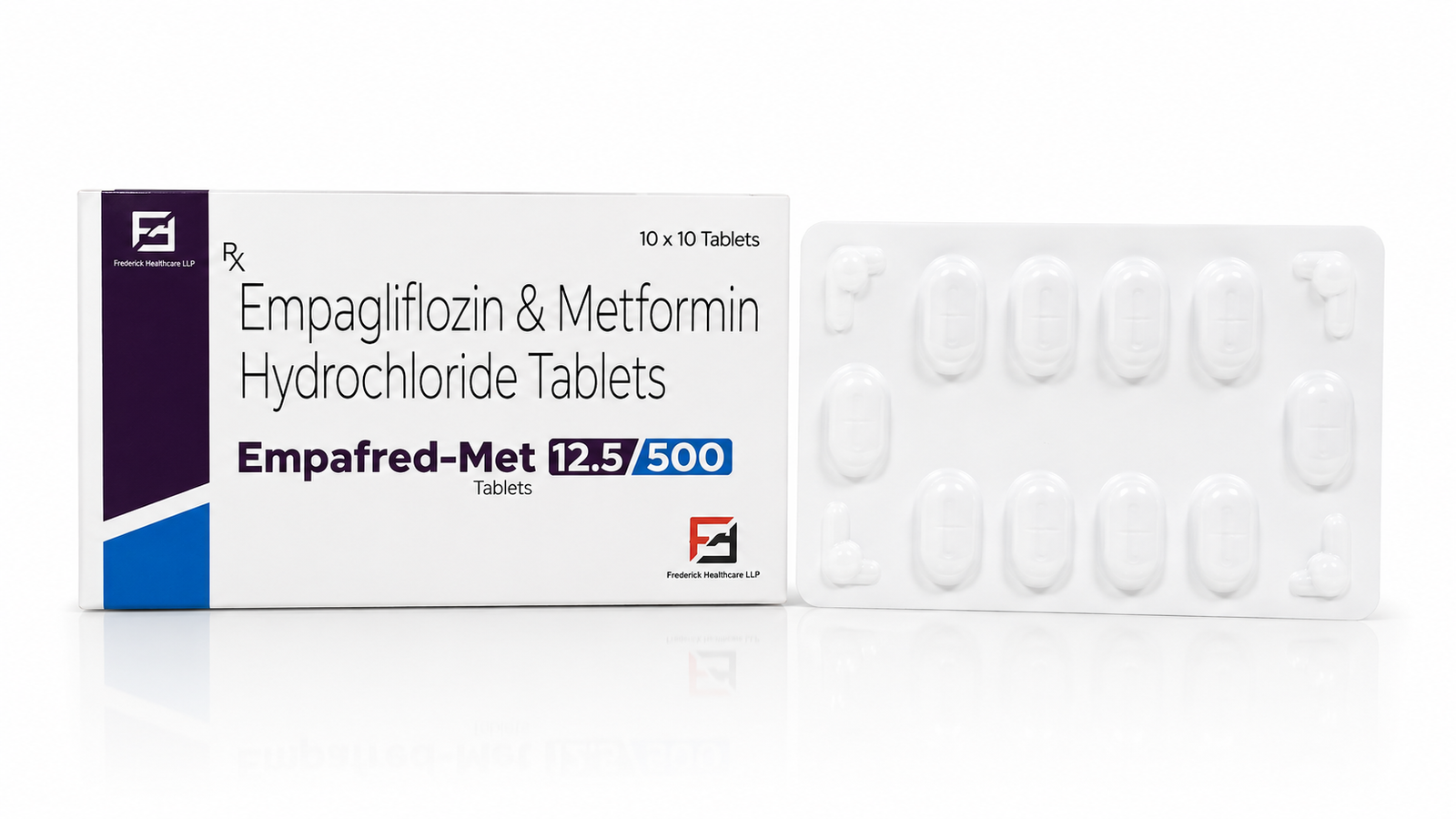 EMPAFRED-MET (12.5/500) pack shot