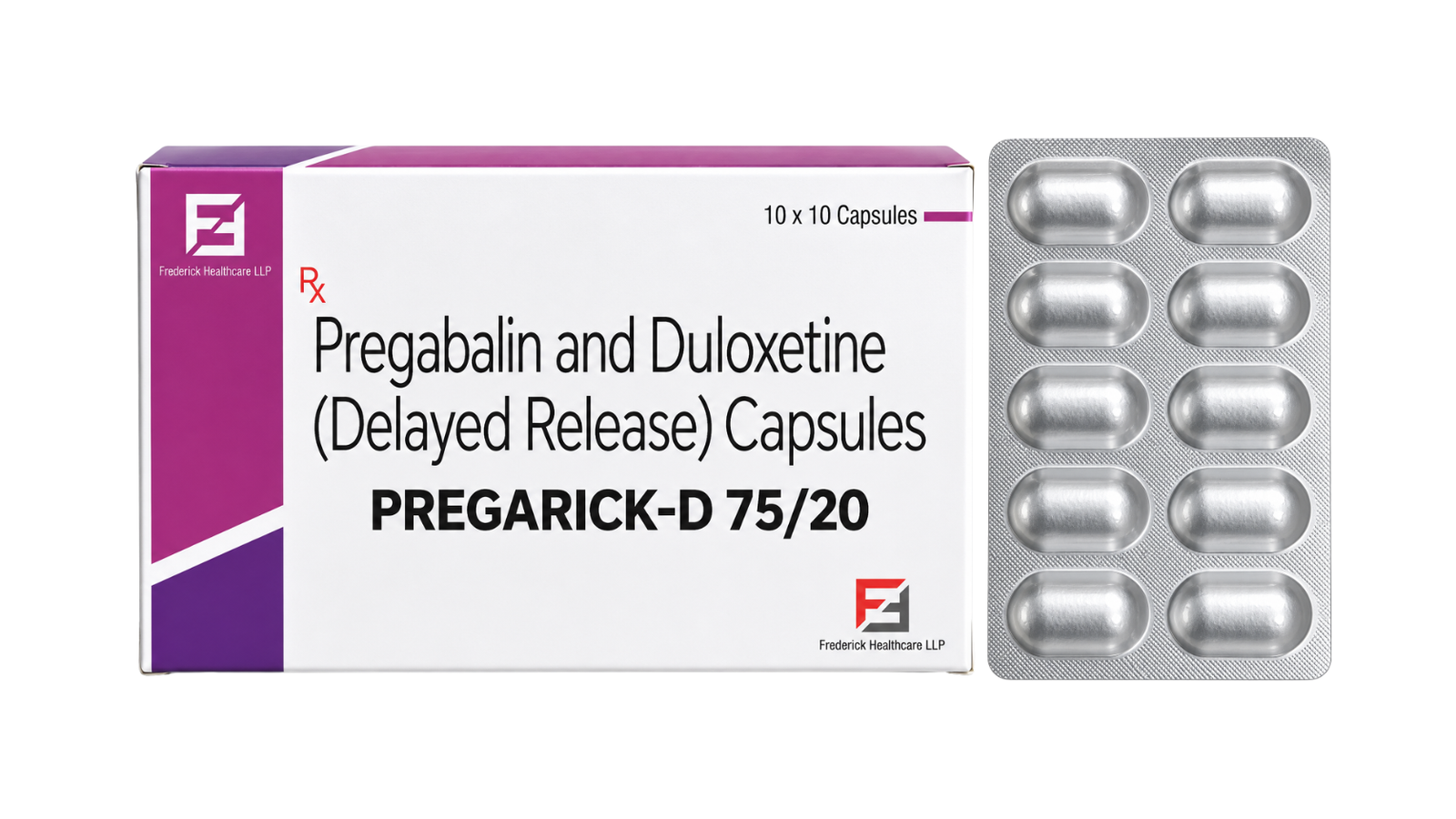 PREGARICK-D 75/20 (DR) pack shot