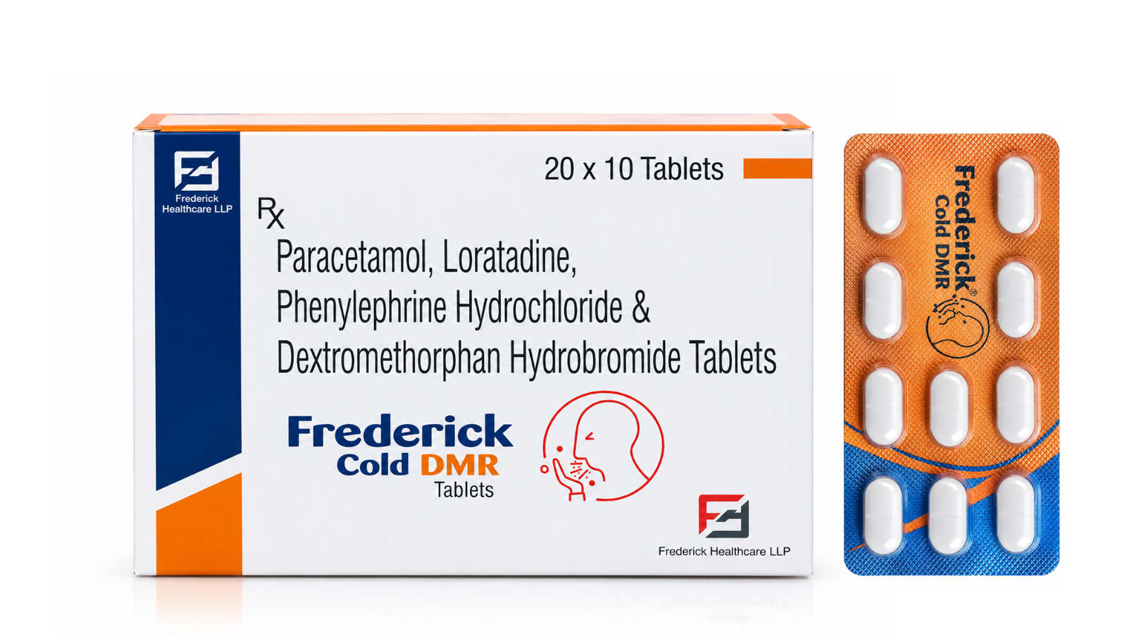 FREDERICK COLD DMR TAB pack shot