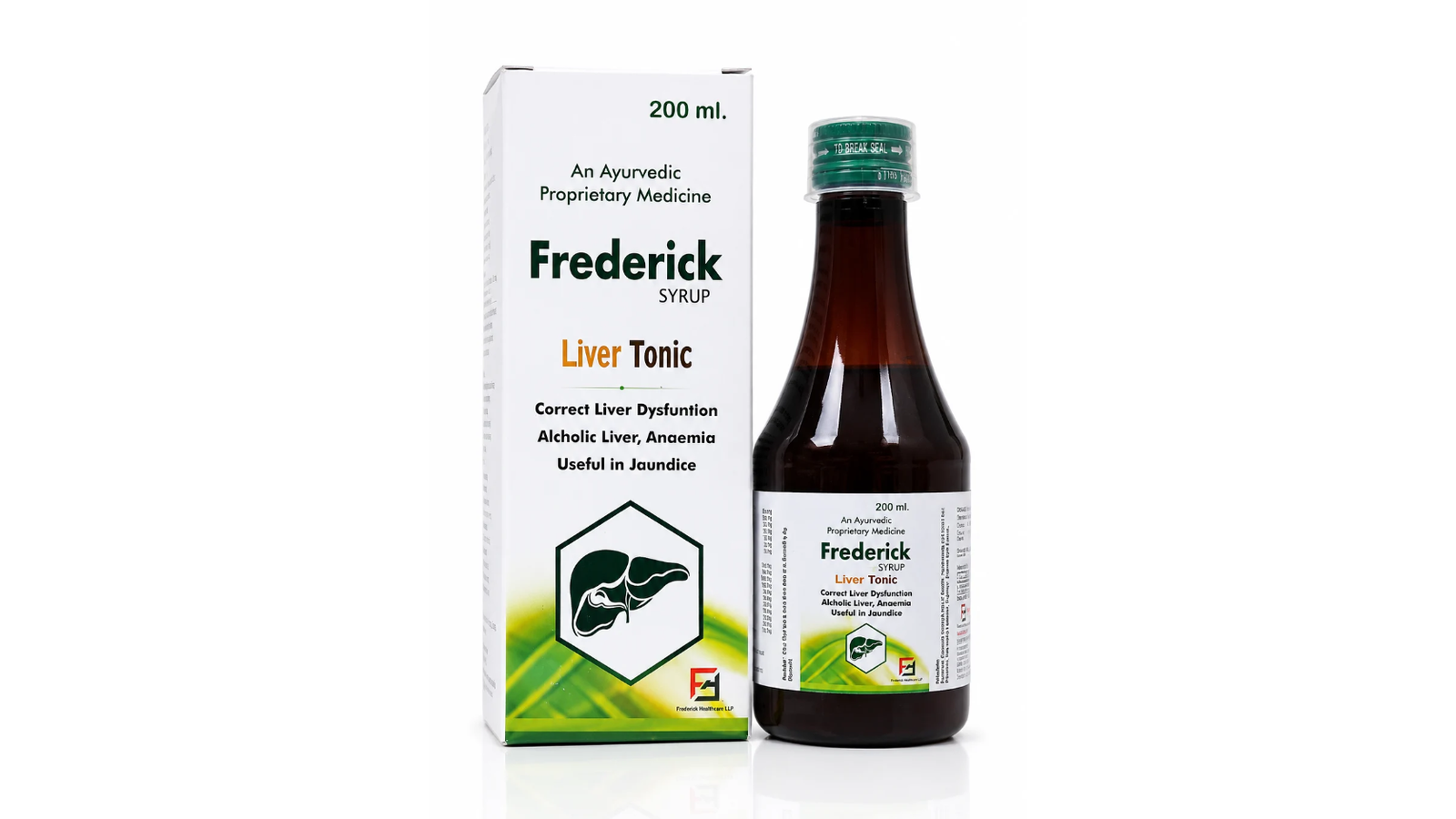 FREDERICK LIVER TONIC - 200 pack shot