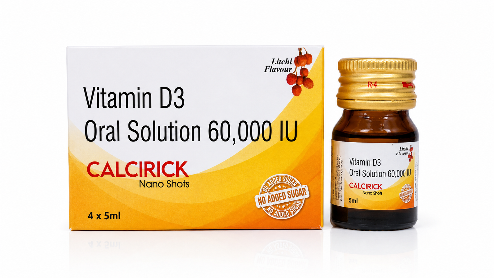 CALCIRICK NANO SHOT (LITCHI) pack shot