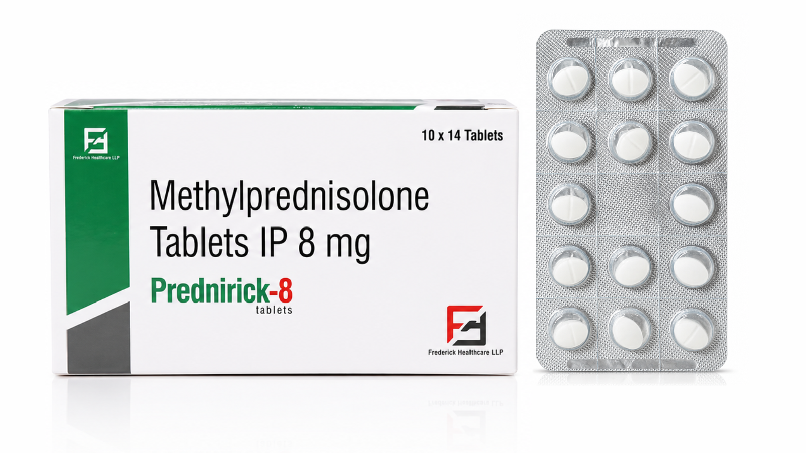 PREDNIRICK -8 pack shot