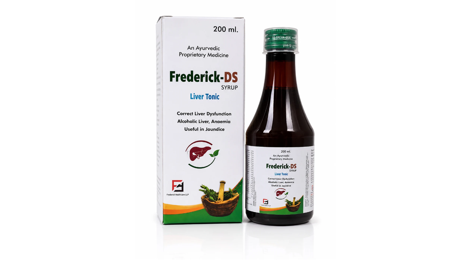 FREDERICK LIVER TONIC - 200 pack shot