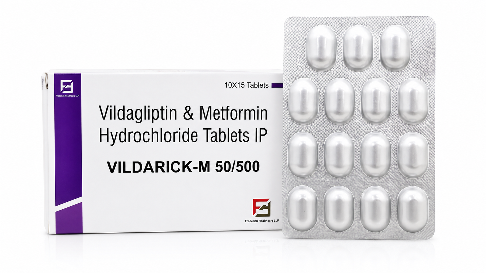 VILDARICK-M (50/500) pack shot