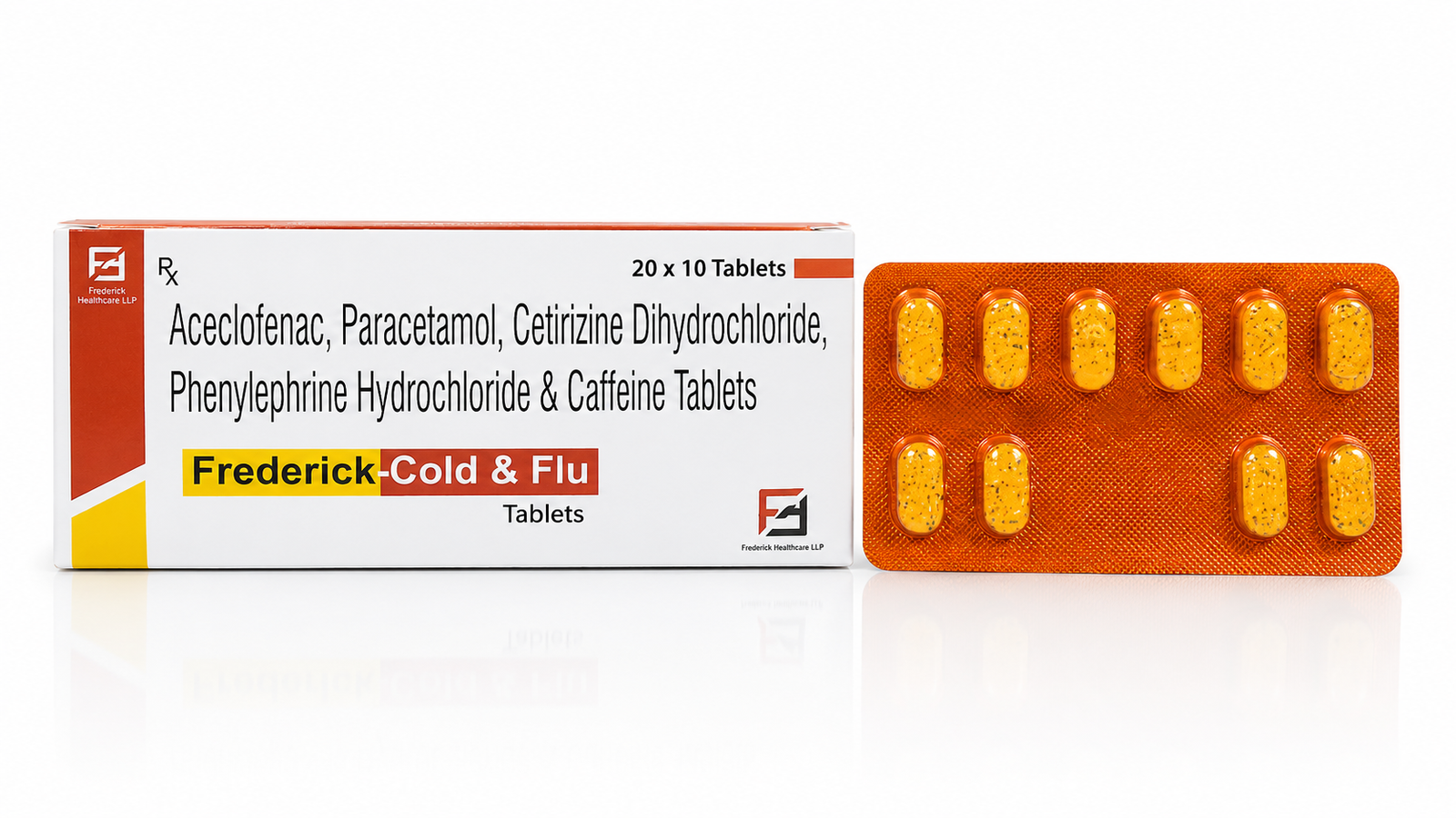 FREDERICK COLD & FLU pack shot